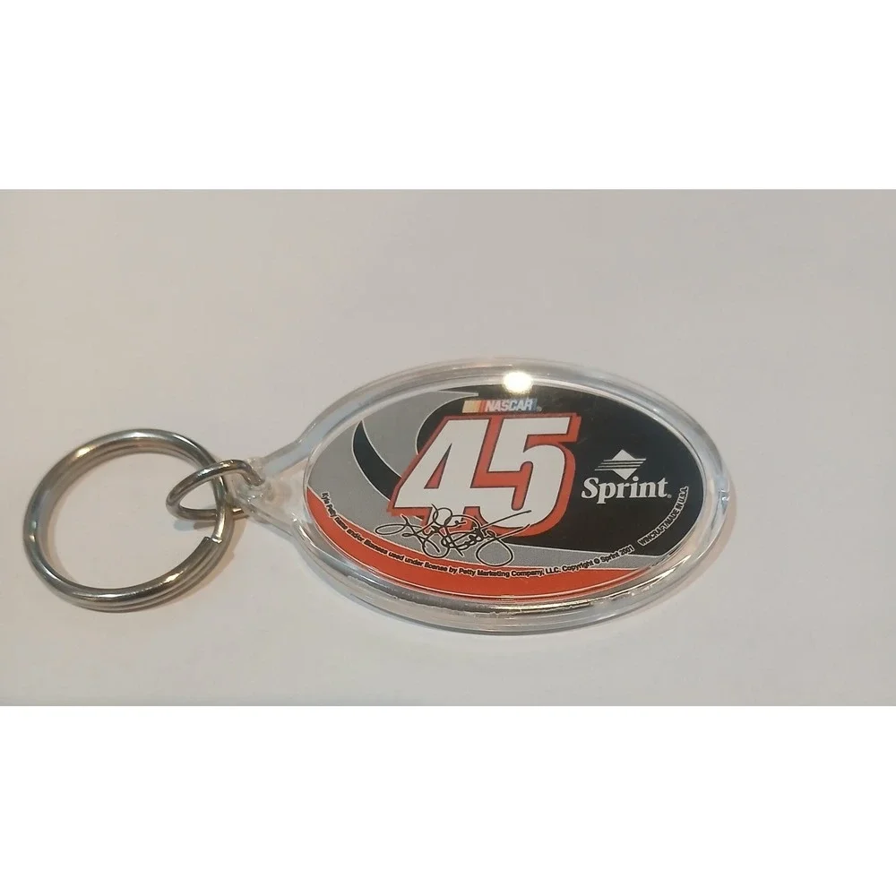 Nascar Kyle‎ Petty #45 Keychain Keyring 2001 Vintage
